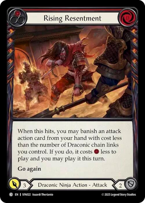 Image for Rising Resentment (SFA022) (Silver Age Chapter 2) - Flesh and Blood TCG