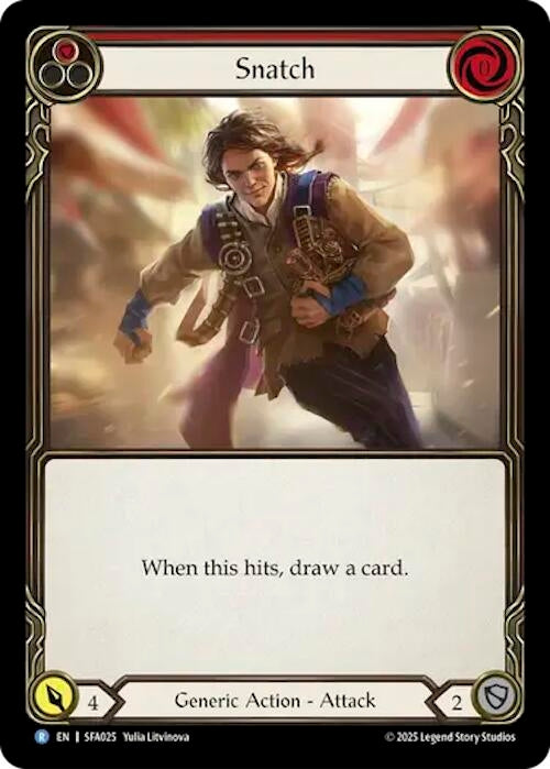 Image for Snatch (SFA025) (Silver Age Chapter 2) - Flesh and Blood TCG