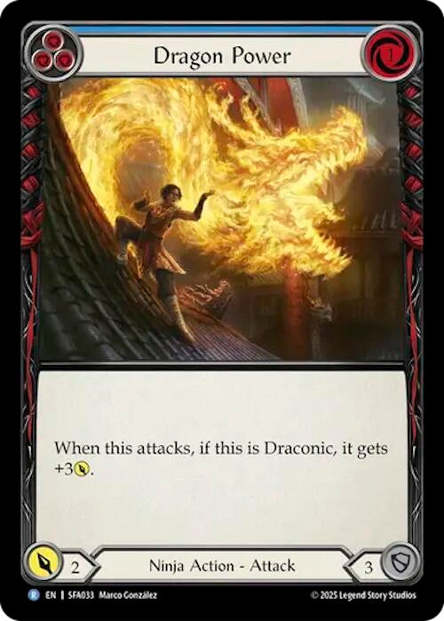 Image for Dragon Power (SFA033) (Silver Age Chapter 2) - Flesh and Blood TCG