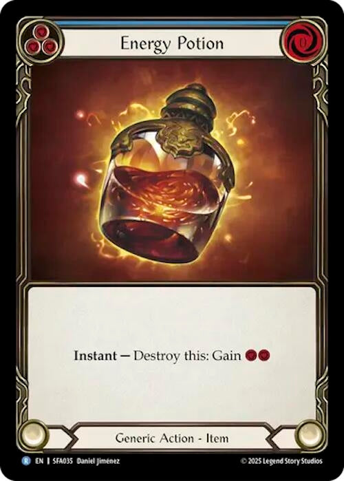 Image for Energy Potion (SFA035) (SFA035) (Silver Age Chapter 2) - Flesh and Blood TCG