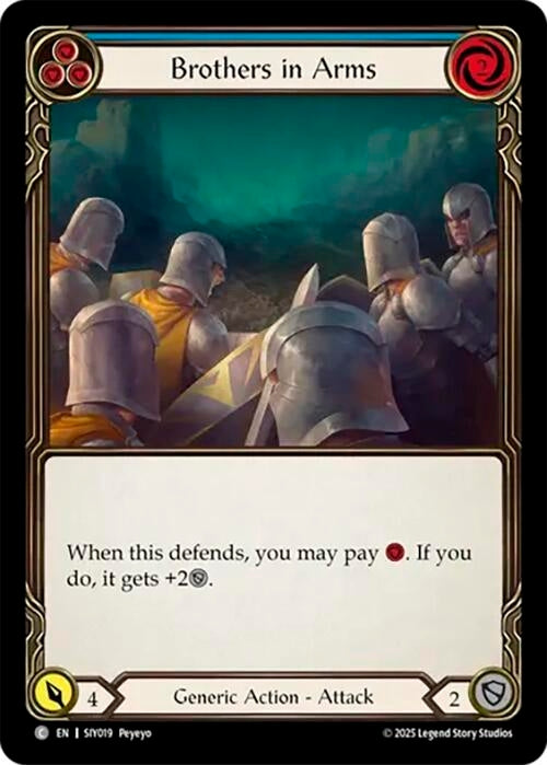 Image for Brothers in Arms (SIY019) (Silver Age Chapter 1) - Flesh and Blood TCG