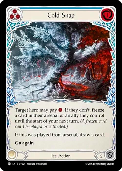 Image for Cold Snap (SIY024) (Silver Age Chapter 1) - Flesh and Blood TCG