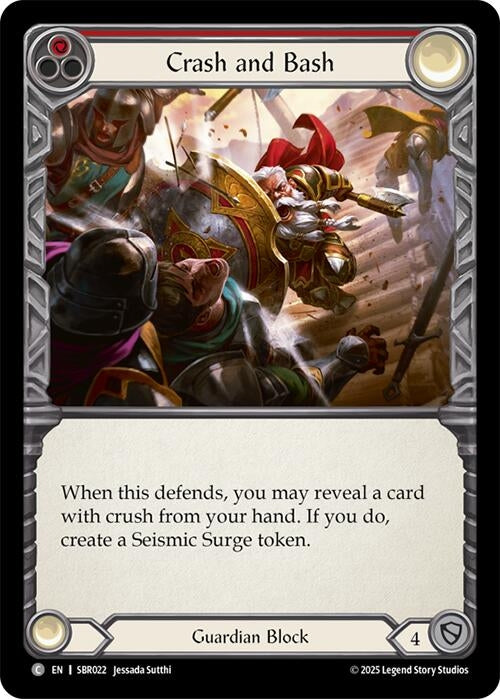 Image for Crash and Bash (SBR022) (Silver Age Chapter 1) - Flesh and Blood TCG