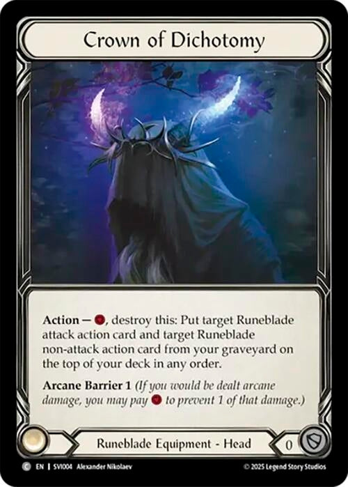 Image for Crown of Dichotomy (SVI004) (Silver Age Chapter 1) - Flesh and Blood TCG