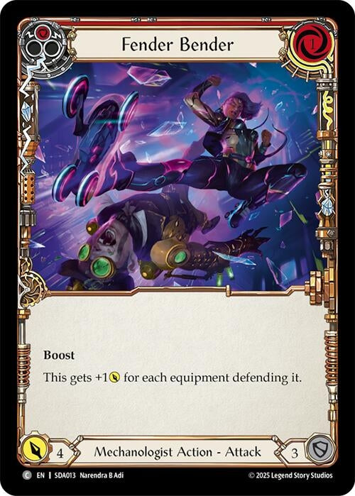 Image for Fender Bender (SDA013) (Silver Age Chapter 1) - Flesh and Blood TCG