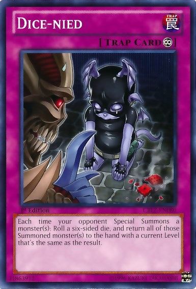 Dice-Nied (80) (CBLZ) - YuGiOh Single