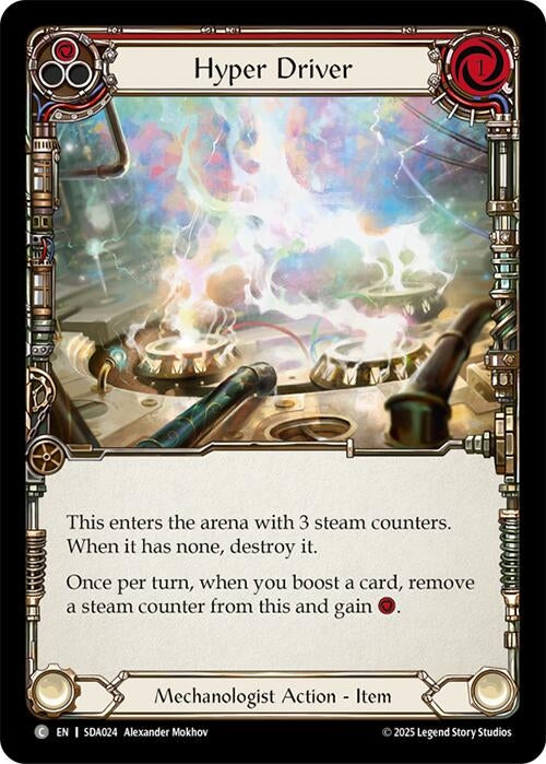 Image for Hyper Driver (SDA024) (Silver Age Chapter 1) - Flesh and Blood TCG
