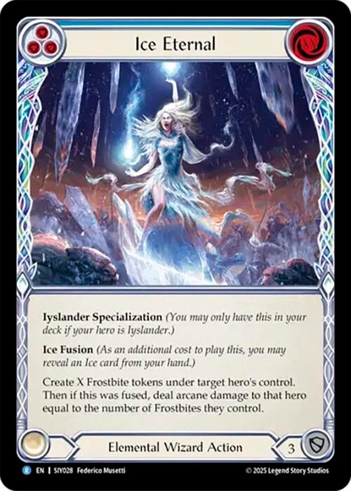 Image for Ice Eternal (SIY028) (Silver Age Chapter 1) - Flesh and Blood TCG