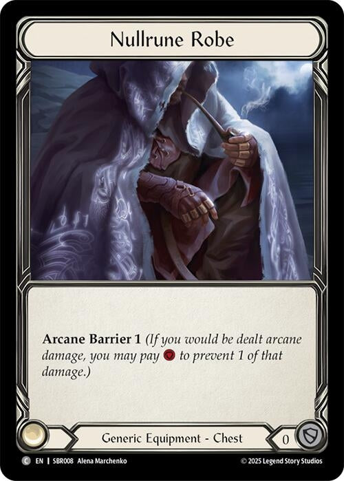 Image for Nullrune Robe (SBR008) (SBR008) (Silver Age Chapter 1) - Flesh and Blood TCG