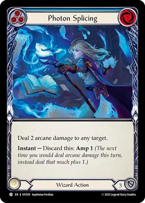 Image for Photon Splicing (SIY029) (Silver Age Chapter 1) - Flesh and Blood TCG