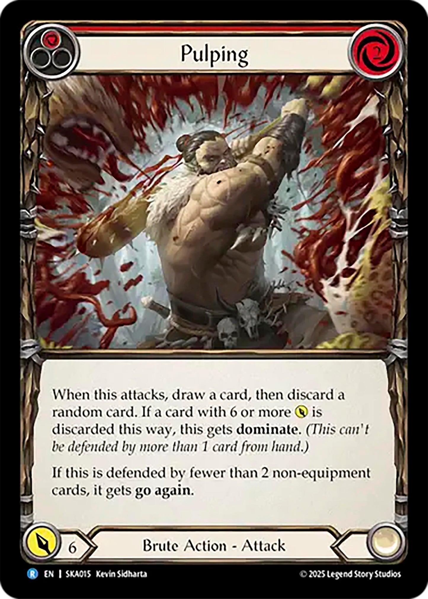 Image for Pulping (SKA015) (Silver Age Chapter 1) - Flesh and Blood TCG