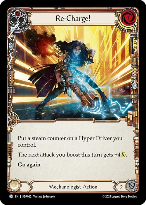 Image for Re-Charge! (SDA022) (Silver Age Chapter 1) - Flesh and Blood TCG