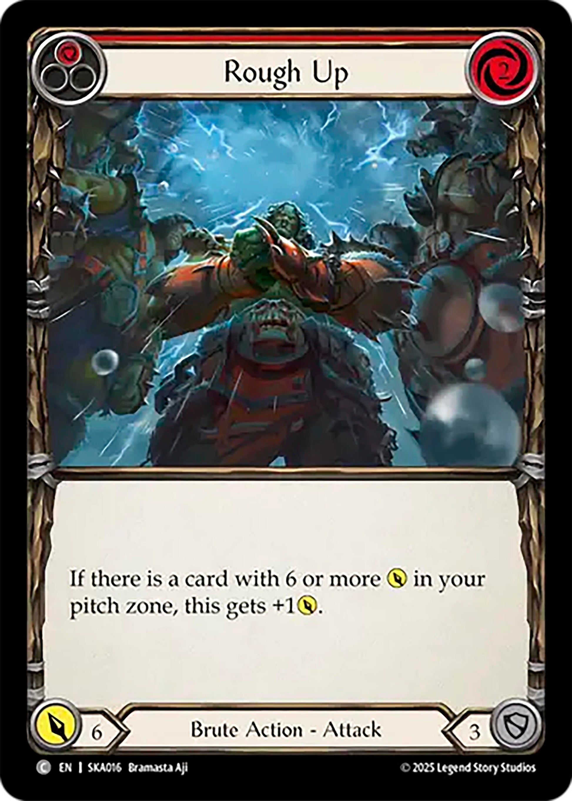 Image for Rough Up (SKA016) (Silver Age Chapter 1) - Flesh and Blood TCG