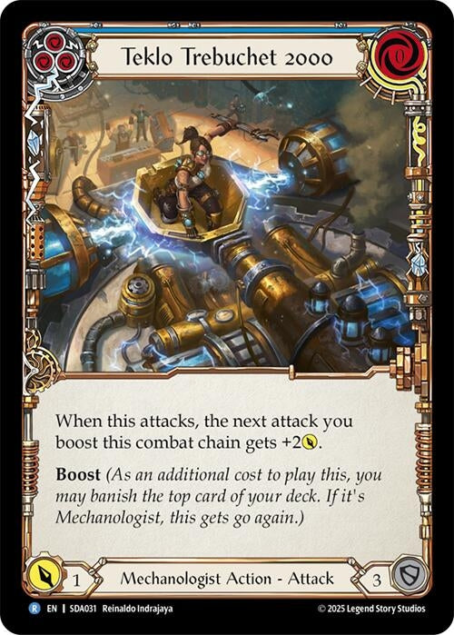 Image for Teklo Trebuchet 2000 (SDA031) (Silver Age Chapter 1) - Flesh and Blood TCG