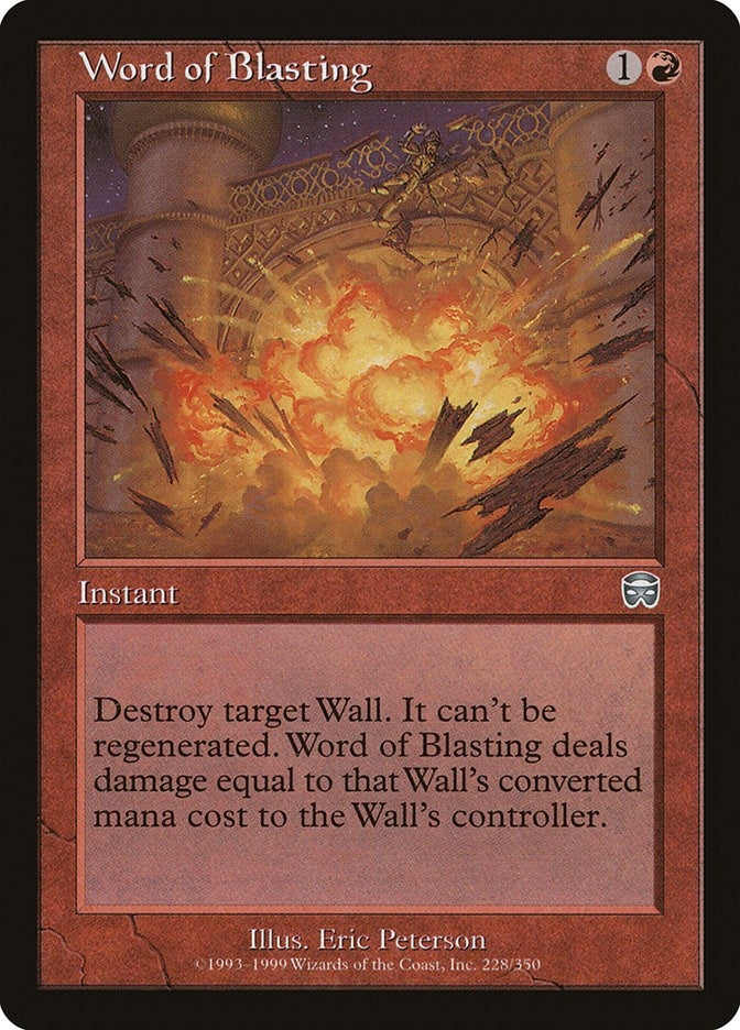 Word of Blasting (228) [MMQ] - MTG Single
