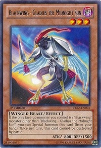 Blackwing - Gladius the Midnight Sun (95) (CBLZ) - YuGiOh Single