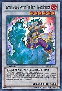 Brotherhood of the Fire Fist - Horse Prince (97) (CBLZ) - YuGiOh Single