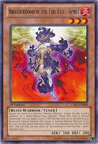 Brotherhood of the Fire Fist - Spirit (98) (CBLZ) - YuGiOh Single