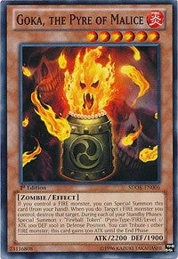Goka the Pyre of Malice (6) (SDOK) - YuGiOh Single
