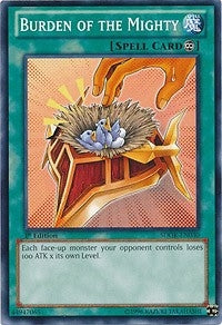Burden of the Mighty (30) (SDOK) - YuGiOh Single