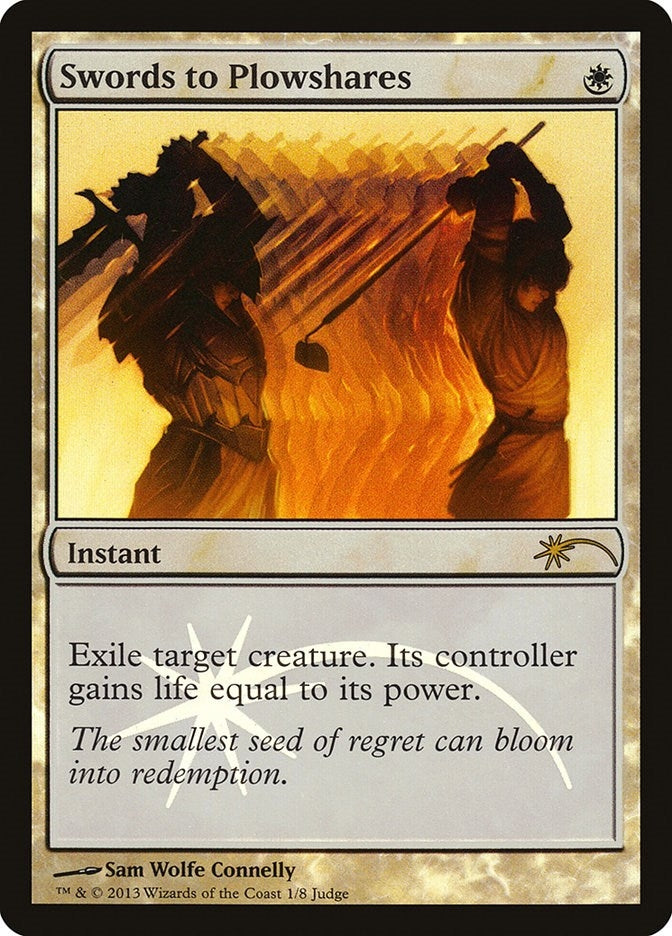 Swords to Plowshares [JDG] - MTG Single