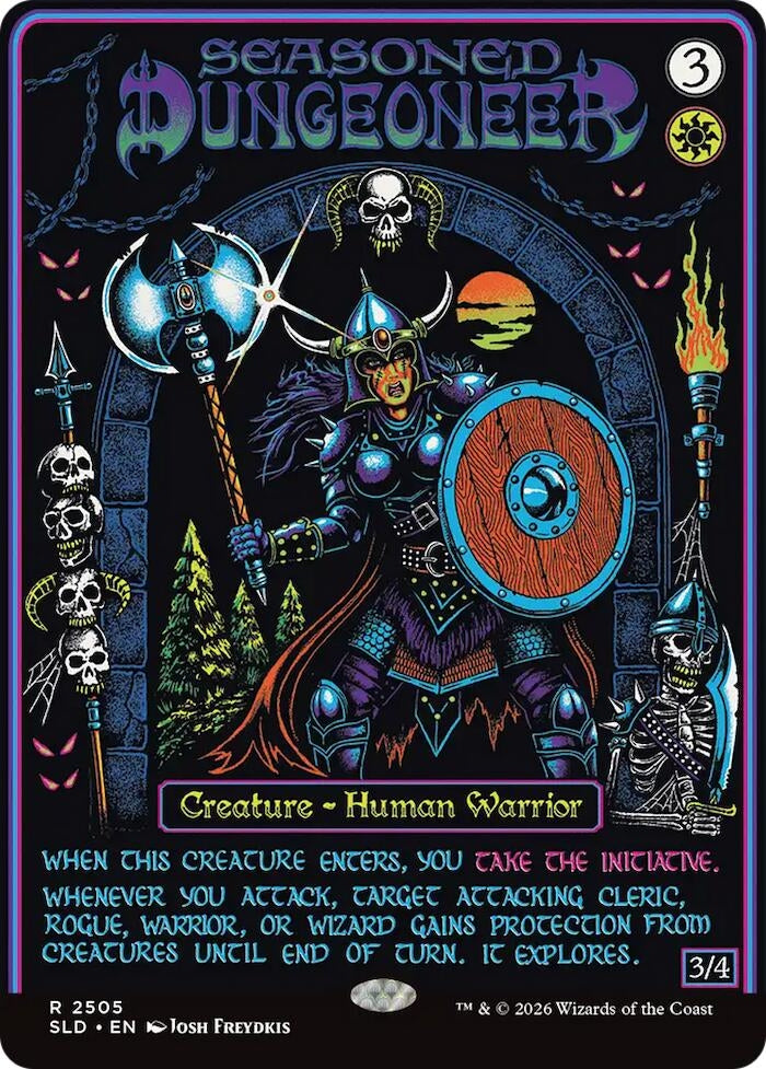 Image for Seasoned Dungeoneer (2505) (Secret Lair Drop Series) - Magic: The Gathering
