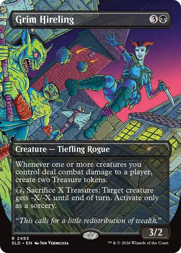Image for Grim Hireling (2493) (Secret Lair Drop Series) - Magic: The Gathering