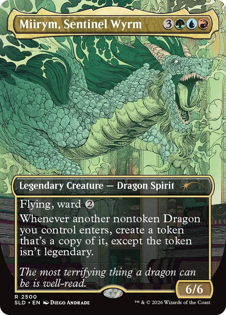 Image for Miirym, Sentinel Wyrm (2500) (Secret Lair Drop Series) - Magic: The Gathering