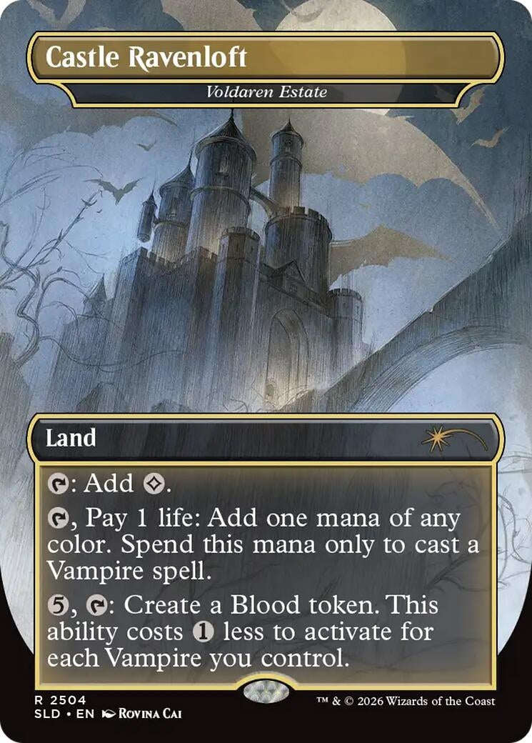 Image for Castle Ravenloft - Voldaren Estate (2504) (Secret Lair Drop Series) - Magic: The Gathering