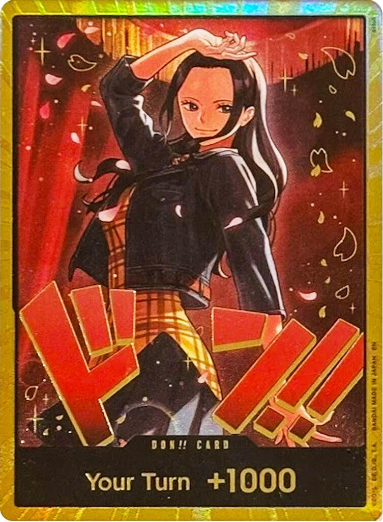 Image for DON!! Card (Nico Robin) (Gold) (Extra Booster: One Piece Heroines Edition) - One Piece Card Game