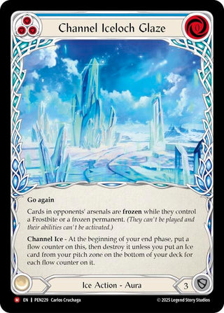 Image for Channel Iceloch Glaze (Blue) (PEN229) (Compendium of Rathe) - Flesh and Blood TCG