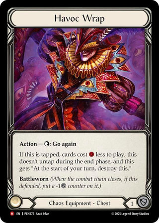Image for Havoc Wrap (PEN275) (Compendium of Rathe) - Flesh and Blood TCG