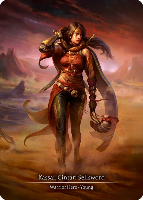 Image for Kassai Cintari Sellsword (Marvel) (PEN336) (Compendium of Rathe) - Flesh and Blood TCG