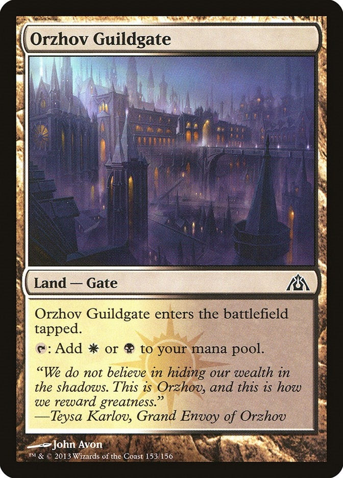 Orzhov Guildgate (153) [DGM] - MTG Single