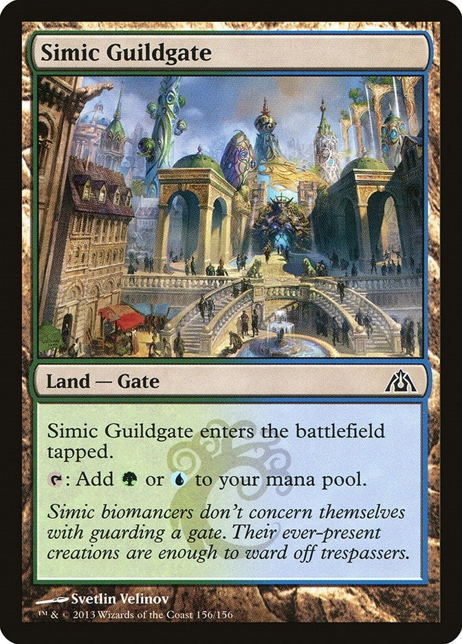 Simic Guildgate (156) [DGM] - MTG Single