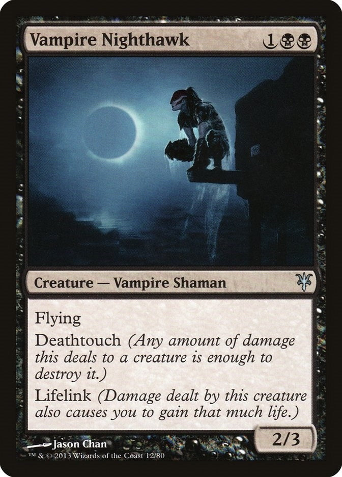 Vampire Nighthawk (12) [DDK] - MTG Single