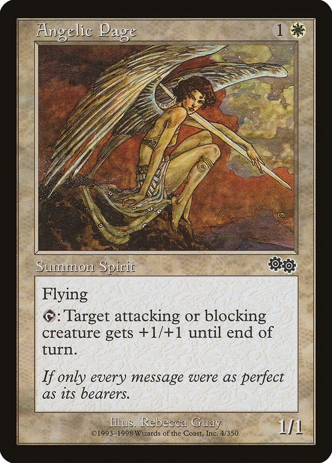 Angelic Page (4) [USG] - MTG Single