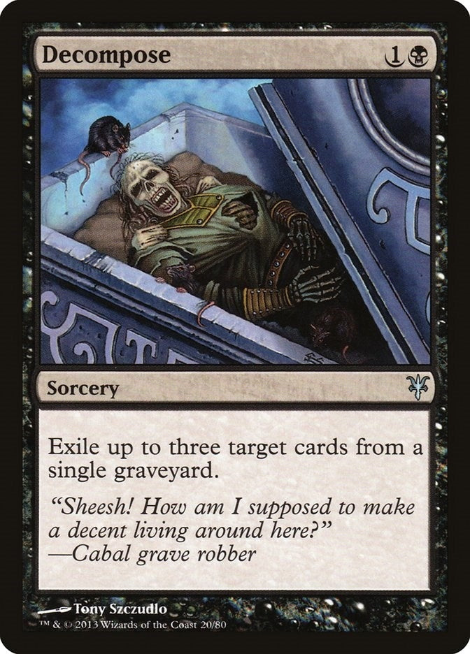 Decompose (20) [DDK] - MTG Single