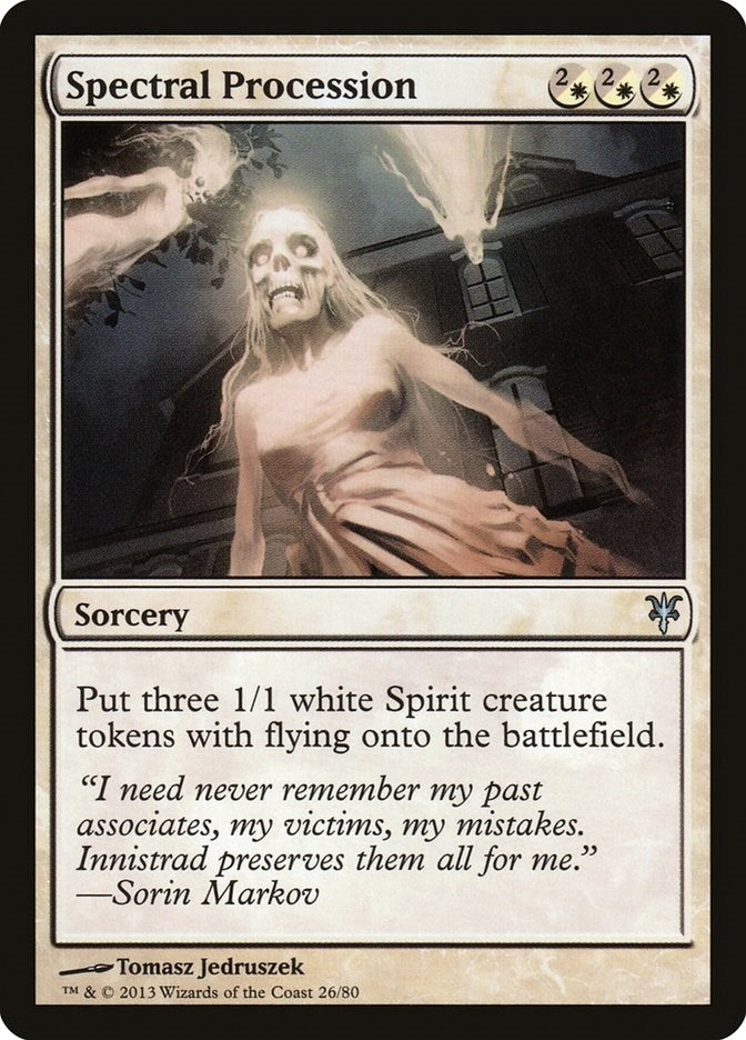Spectral Procession (26) [DDK] - MTG Single