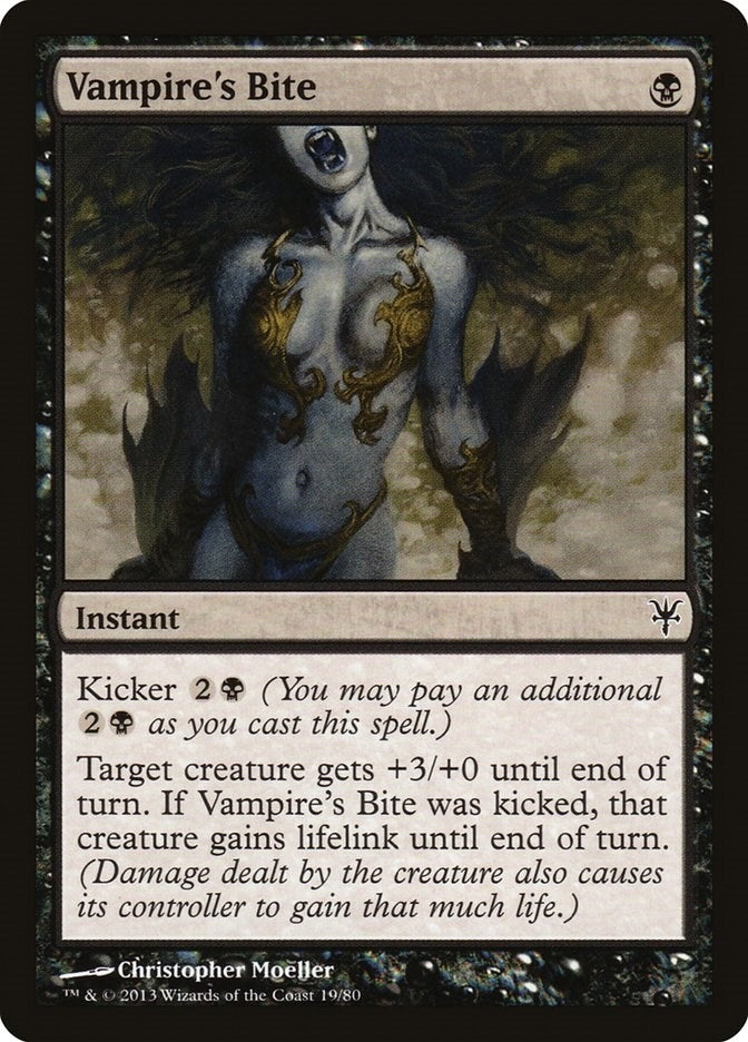 Vampire’s Bite (19) [DDK] - MTG Single