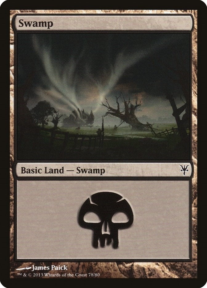Swamp (78) (78) [DDK] - MTG Single