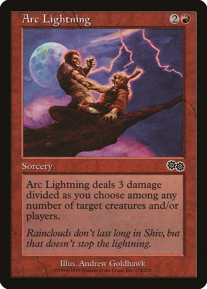 Arc Lightning (174) [USG] - MTG Single