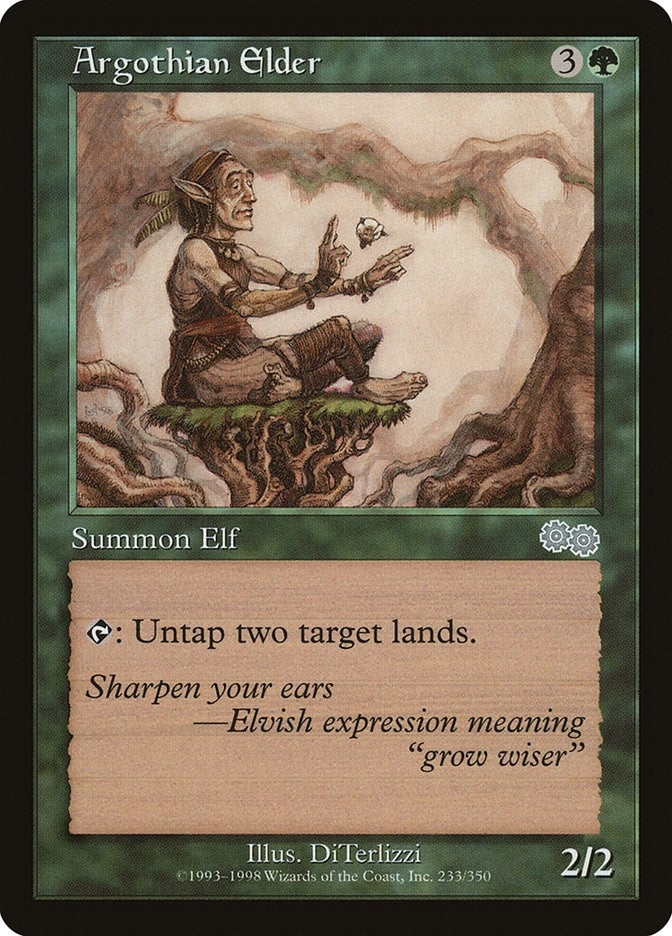 Argothian Elder (233) [USG] - MTG Single