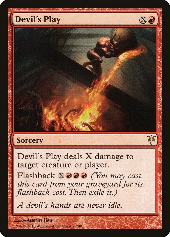 Devil’s Play (72) [DDK] - MTG Single