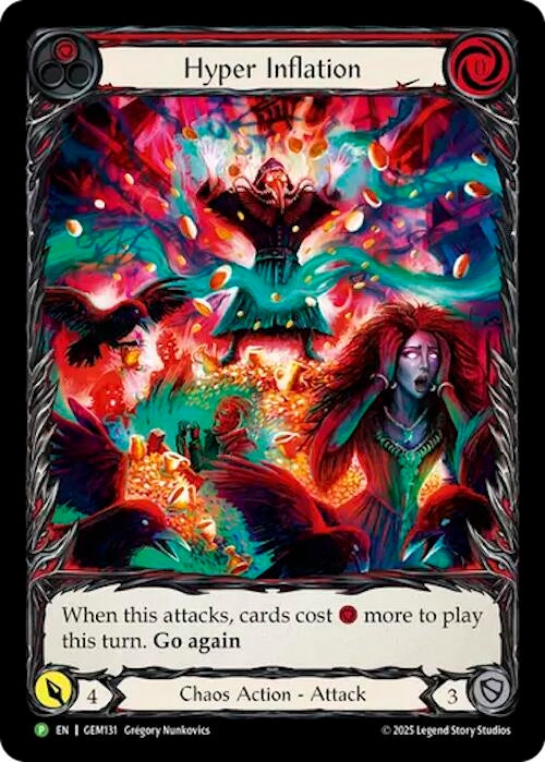 Image for Hyper Inflation (GEM131) (GEM Pack 4) - Flesh and Blood TCG