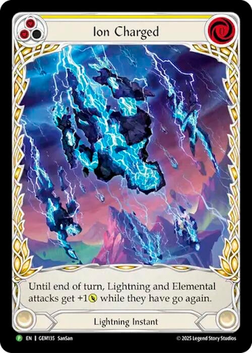 Image for Ion Charged (GEM135) (GEM Pack 4) - Flesh and Blood TCG