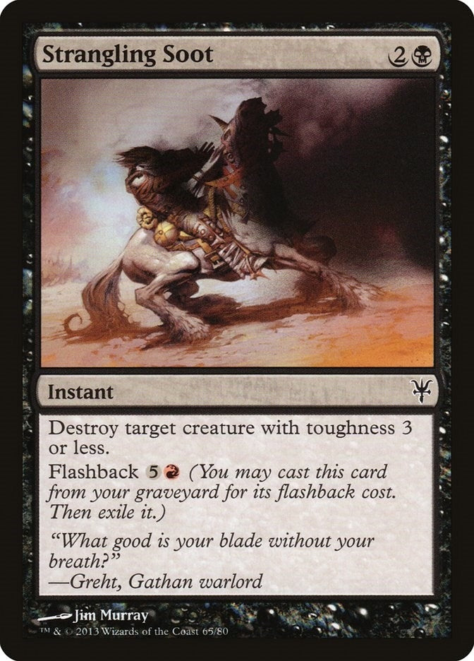 Strangling Soot (65) [DDK] - MTG Single