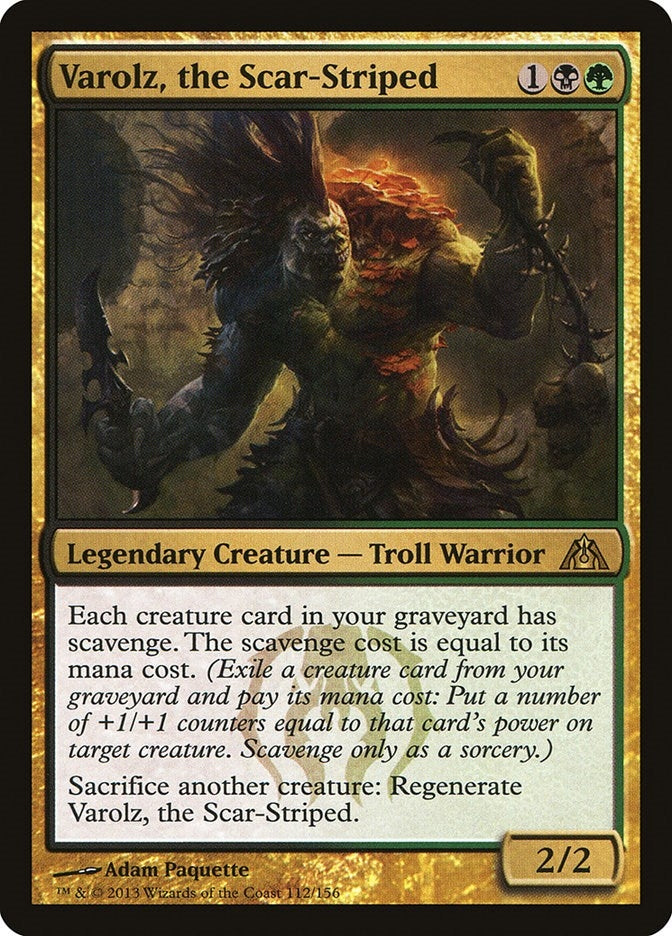 Varolz the Scar-Striped (112) [DGM] - MTG Single