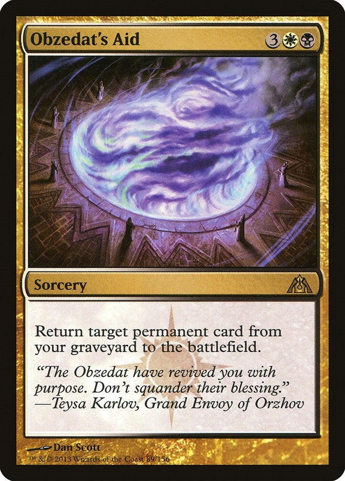 Obzedat’s Aid (89) [DGM] - MTG Single