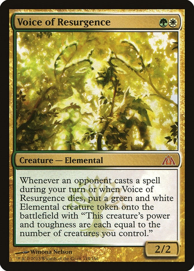Voice of Resurgence (114) [DGM] - MTG Single